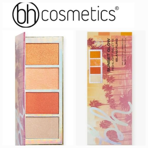BH Cosmetics Sunset Gliw Highlighting Palette - Picture 1 of 5